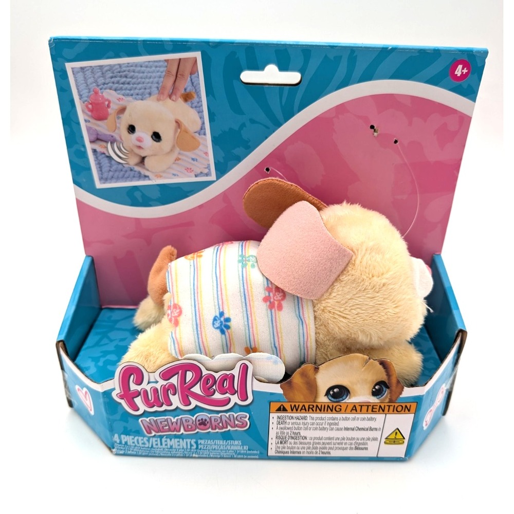 Hasbro FurReal Fur Real Newborns Puppy Interactive Pet Fur Real Puppy Toy